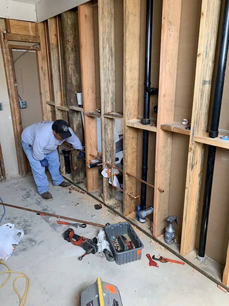 Commercial rough-in plumbing for Gas Line Repair in Shadowmoss